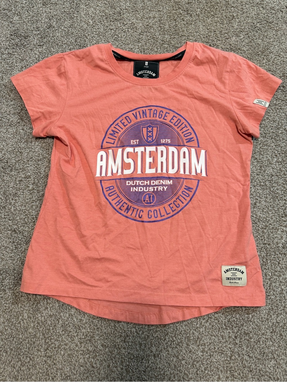 Limited Vintage Edition Amsterdam Graphic Tee